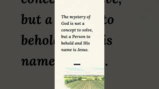 God’s Greatest Mystery Explained Fast. #GodIsNotFinishedWithYou #Faith #Shorts #Motivation