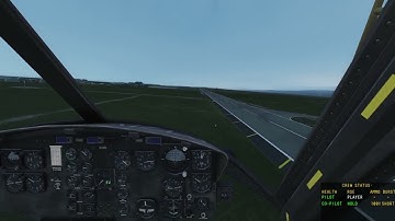 DCS Huey hover practice.