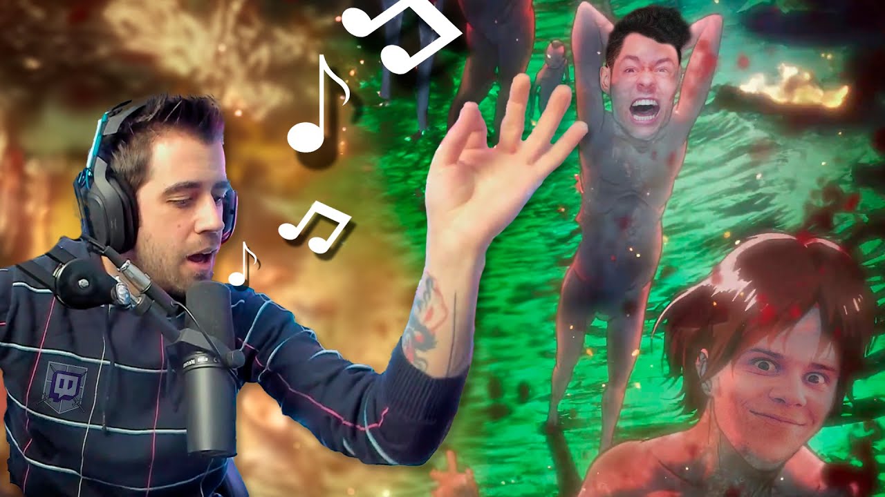 AURONPLAY canta Shingeki no kyojin |ATTACK ON TITAN|