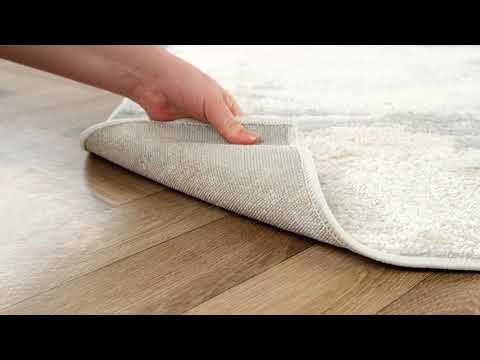 How to easily bind carpet flooring to create a large area rug with instabind  / rug hack / DIY 