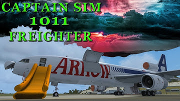Captain Sim 1011 Freighter Expansion Model Details FSX HD