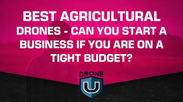 Best Agricultural Drones - Can You Start a Business If You Are On a Tight Budget?