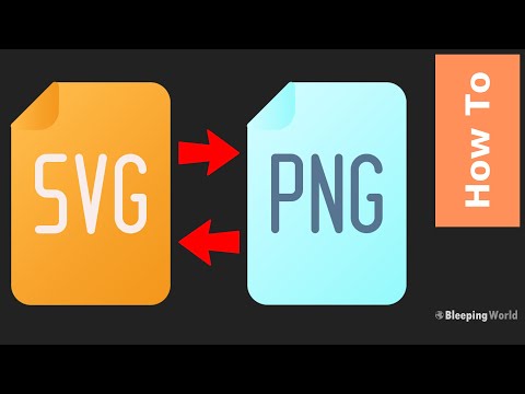 How to Convert SVG to PNG File | FREE Online | Windows 10 & Mac