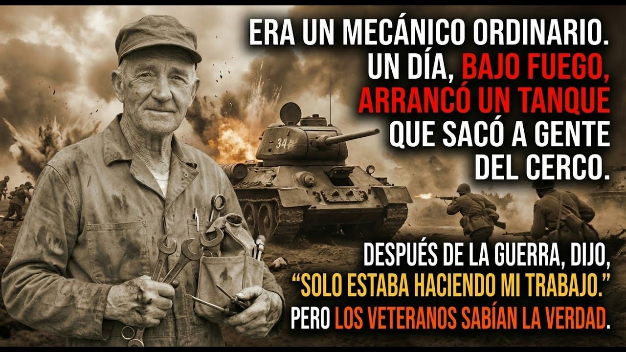 Un mecánico cuyo conocimiento salvó vidas