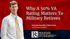 Why A 50% VA Rating Matters To Military Retirees