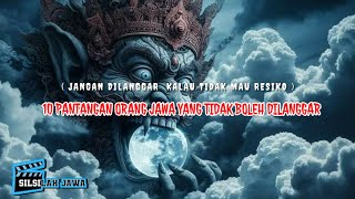 Horror 10 Pantangan Orang Jawa Yang Tidak Boleh Dilanggar