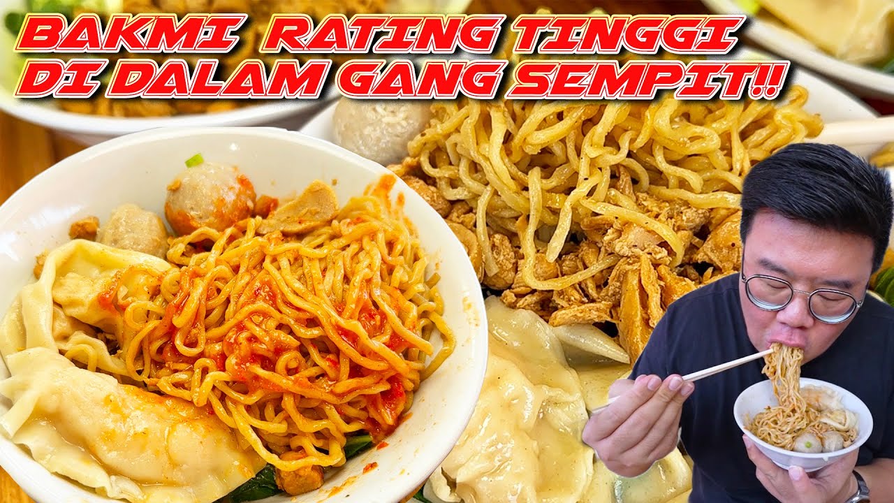 NEKAT BANGET!! JUAL MIE AYAM DI DALAM GANG SEMPIT, GA ADA PLANG..