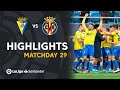 Resumen de Cádiz CF vs Villarreal CF (1-0)