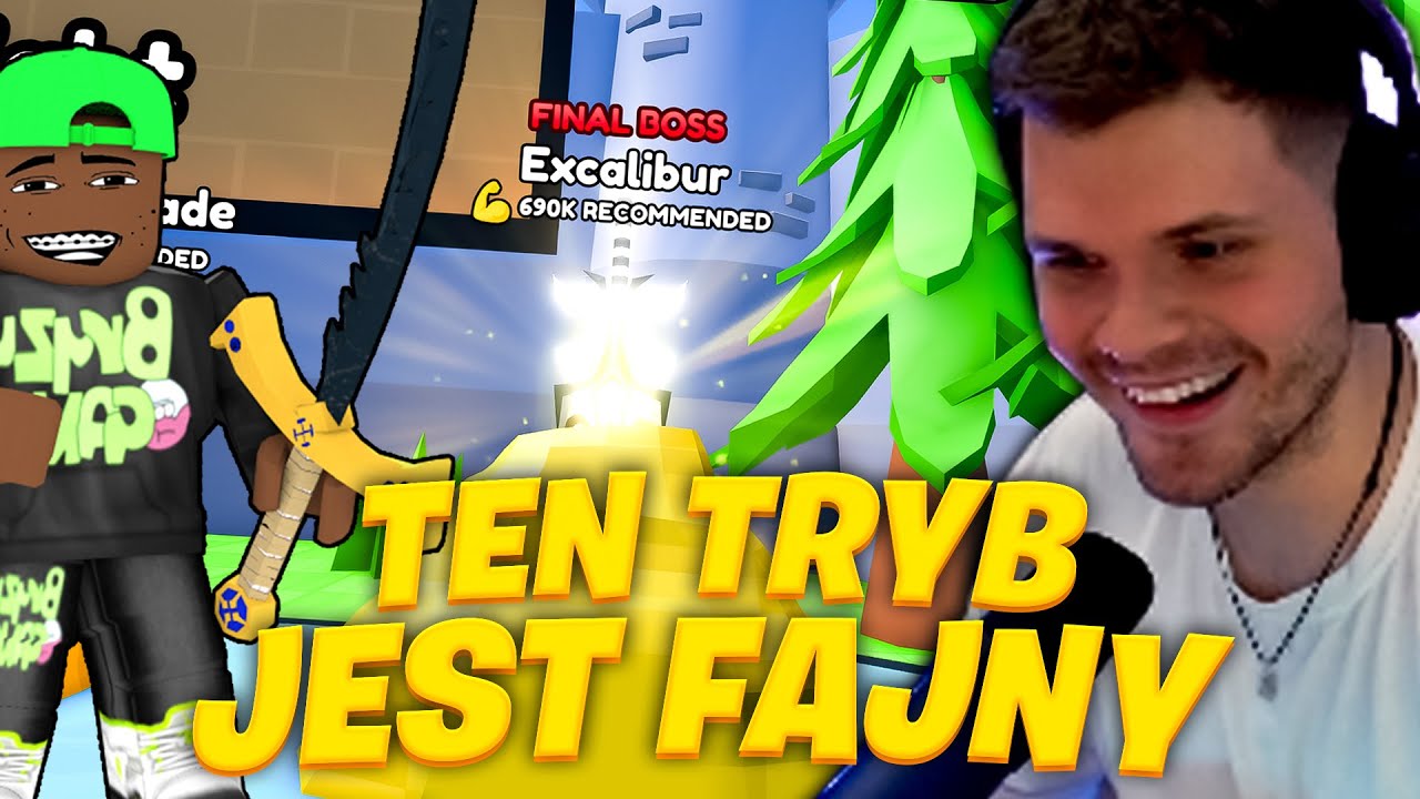GUCIO I ROBLOX I TEN TRYB JEST FAJNY! | NAJLEPSZE MOMENTY STRIMA #554