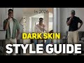 Dark Skin Boys Fashion 2026 🔥 Best Shirt Pants Color Combinations for Men ✅