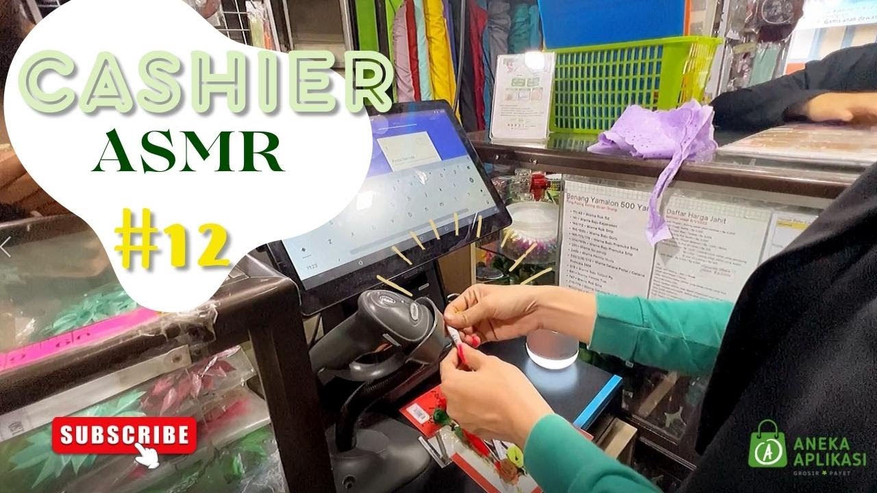 Cashier ASMR #12 : POS Olsera Cash Register - Beads Orders - Barcode - Thermal Printer