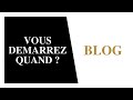 Comment demarrer un blog 5 conseils