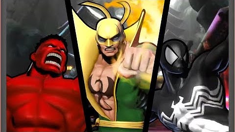 Requested ULTIMATE MARVEL VS. CAPCOM 3 Iron Fist/Hulk/Spiderman Arcade Gameplay