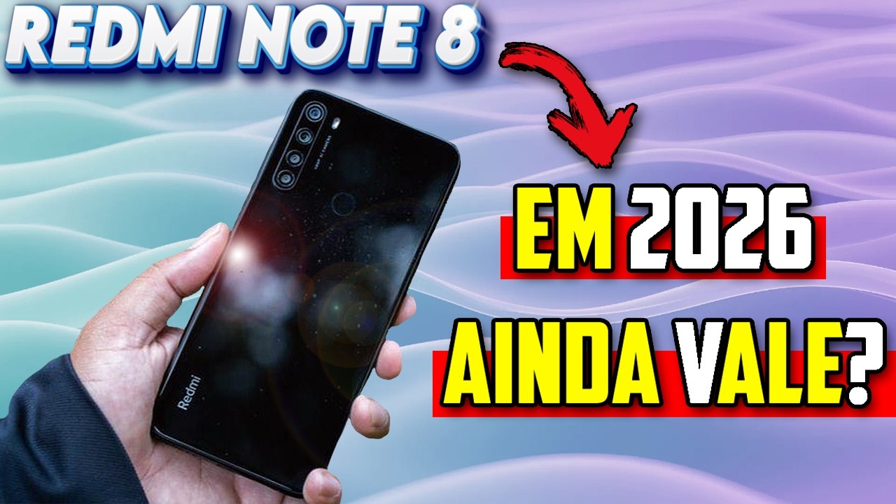 Redmi Note 8 em 2026 ainda vale mas tem um detalhe… - YouTube