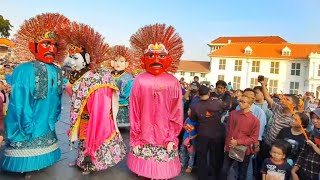 Parade Ondel-Ondel BETAWI Kota Tua🎶 ☆Mantap Abiss..👍👍