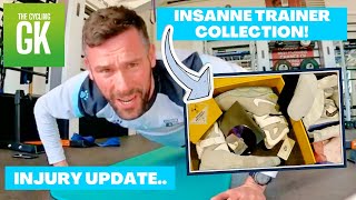 Injury Update! What An Injured Day Looks Like | Crazy Sneaker Collection | Ben Foster - TheCyclingGK