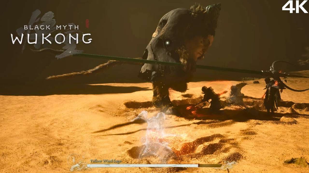 Monkey Magic VS Yellow Wind Sage [Black Myth Wukong] - YouTube