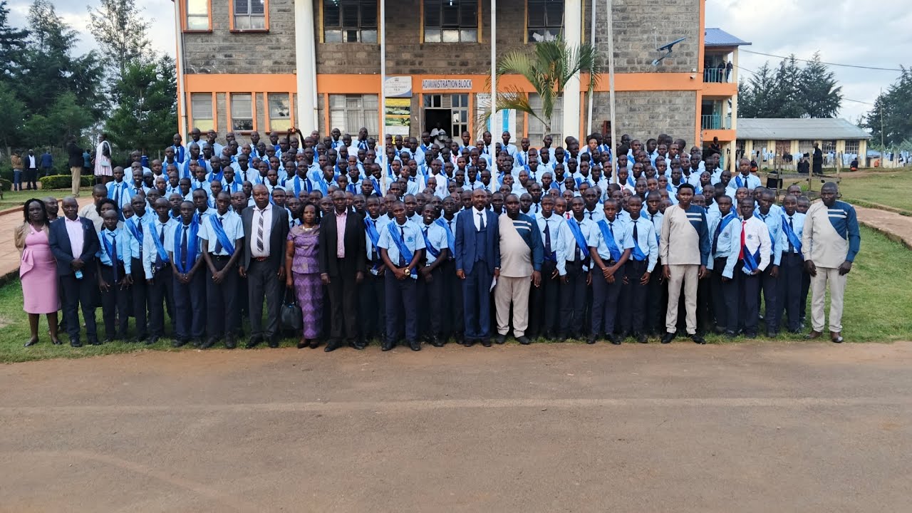 Lelwak Boys high school Prayer day and farewell party to former principal Mr Kiyeny 