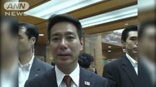 反日デモ抑制で中国政府を評価　前原外務大臣（10/09/19）