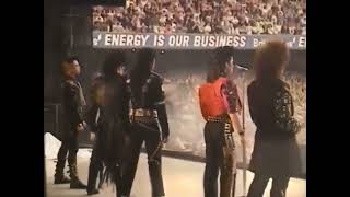 Michael Jackson - Wanna Be Startin' Sobethin' live at Cardiff🏴, july 26, 1988 (rare spinnet)