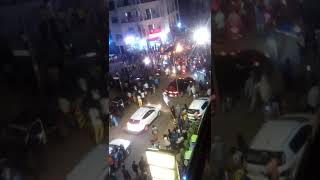 Imcroiyable Hann Mariste fêtes la victoire du Sénégal