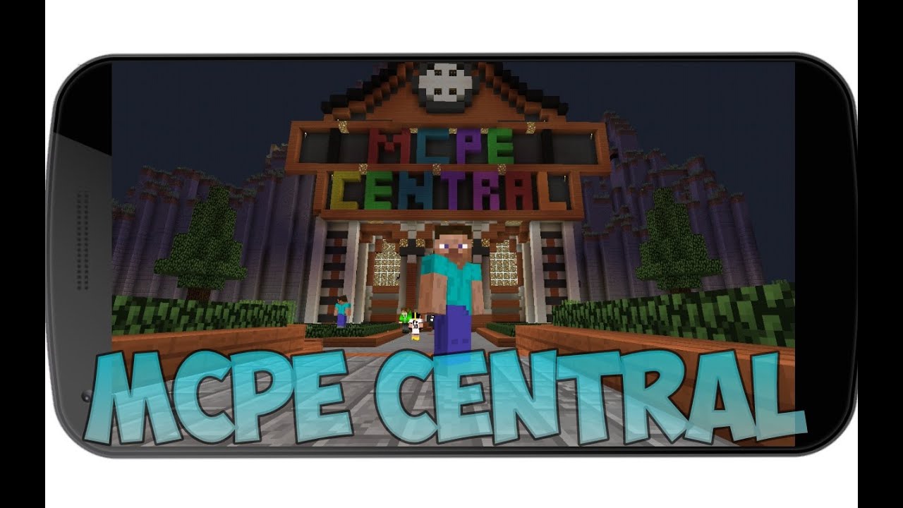 SERVER MCPE CENTRAL PARA MINECRAFT PE 0.15.1 - YouTube