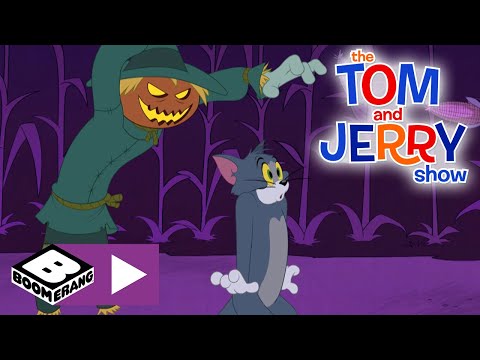 The Tom and Jerry Show | Scarecrow Vs Tom | Boomerang UK 🇬🇧