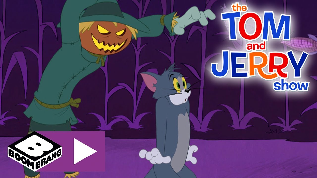 ⁣The Tom and Jerry Show | Scarecrow Vs Tom | Boomerang UK ??