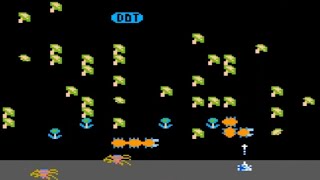 Millipede (NES) Playthrough - NintendoComplete