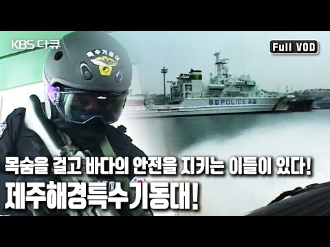 단 한번의 사고라도 줄이기 위한 그들의 노력과 땀의 현장을 밀착취재 &amp;#39;바다를 사수하라 해경특수기동대’ (KBS 20040713 방송)