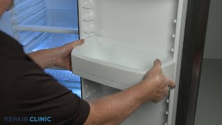 PART# 162D5635 WR71X10087 GE REFRIGERATOR DOOR SHELF BIN PART# 162D5635 WR71X10087 GE REFRIGERATOR DOOR SHELF BIN