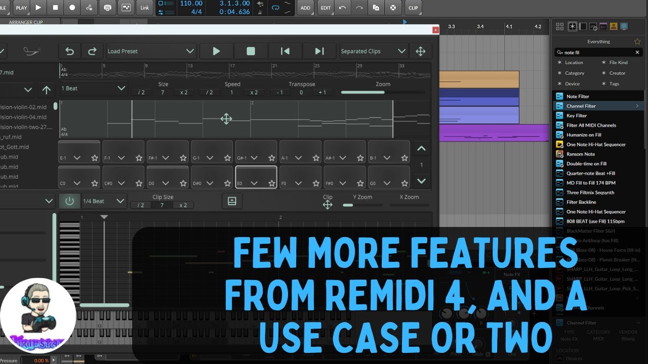 Remidi 14ed Moar reMidi 4 things, stuff I forgot, and a use case. - YouTube