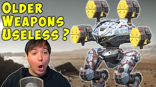 War Robots OLD & New - How Good Are Old Weapons WR Gameplay Leech