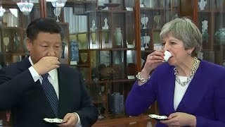 Meeting with China's Xi, Theresa May readies for post-Brexit Britain