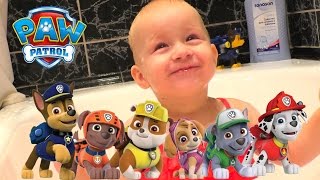 ♥ Щенячий Патруль Игра В ВАННОЙ с пеной и шариками PAW Patrol in bath with foam and balls(Щенячий Патруль Игра В ВАННОЙ с пеной и шариками PAW Patrol in bath with foam and balls https://goo.gl/7nXuZ7 Алиса купается в ванной..., 2016-12-02T13:13:05.000Z)