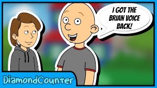 Classic Caillou Gets His Voice Back To Brian And Gets Grounded