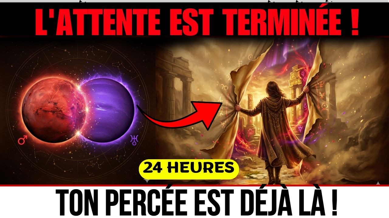8 AVRIL – Trois portes s'ouvrent à vous : Mars et Uranus changent la donne. La PERCÉE est là !