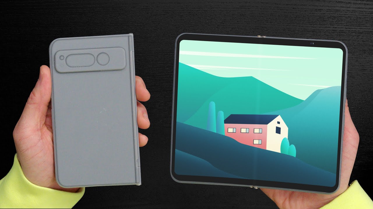 Google Pixel Fold design and features teased with new leaked dummy unit