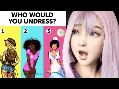 WHO WOULD YOU UNDRESS??! Riddles with Miko