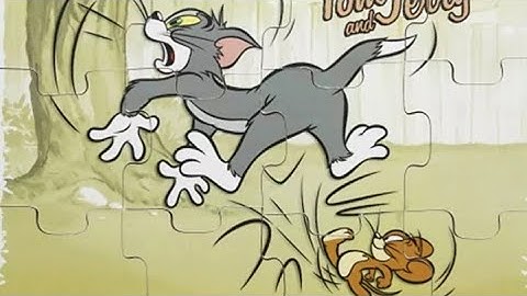 TOM AND JERRY puzzle game for kids