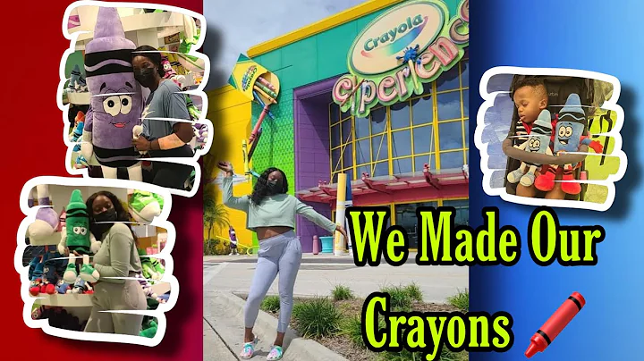 Crayola Experience, Orlando Florida| How to make Crayons| #Vlogtober: Week 2