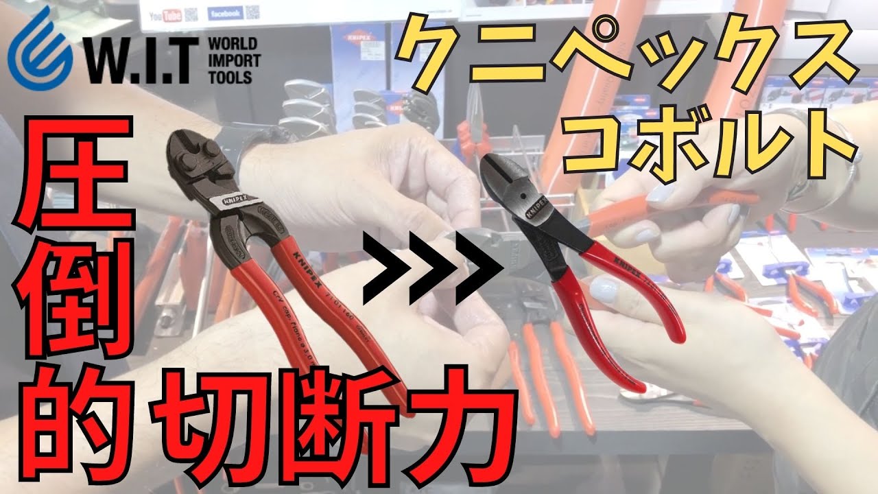  ほぼ新品 KNIPEX 7122-200 200mm ミニクリッパー ベント型