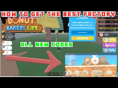 Donut Bakery Tycoon All New July 2020 Codes Youtube - codes for bakery tycoon in roblox