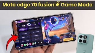Motorola Edge 70 Fusion Me Game Mode Kaise On Kare | Free Fire Lag Fix & Gaming Tools Setup screenshot 5