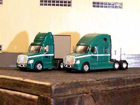 Tonkin Models Freightliner Cascadia 1/87 scale - YouTube.