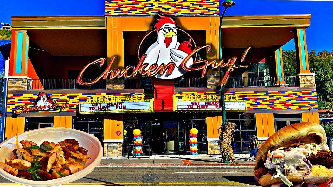 CHICKEN GUY Friends And Family Event Gatlinburg Tennessee GUY FIERI CHICKEN GUY Friends And Family Event Gatlinburg Tennessee GUY FIERI