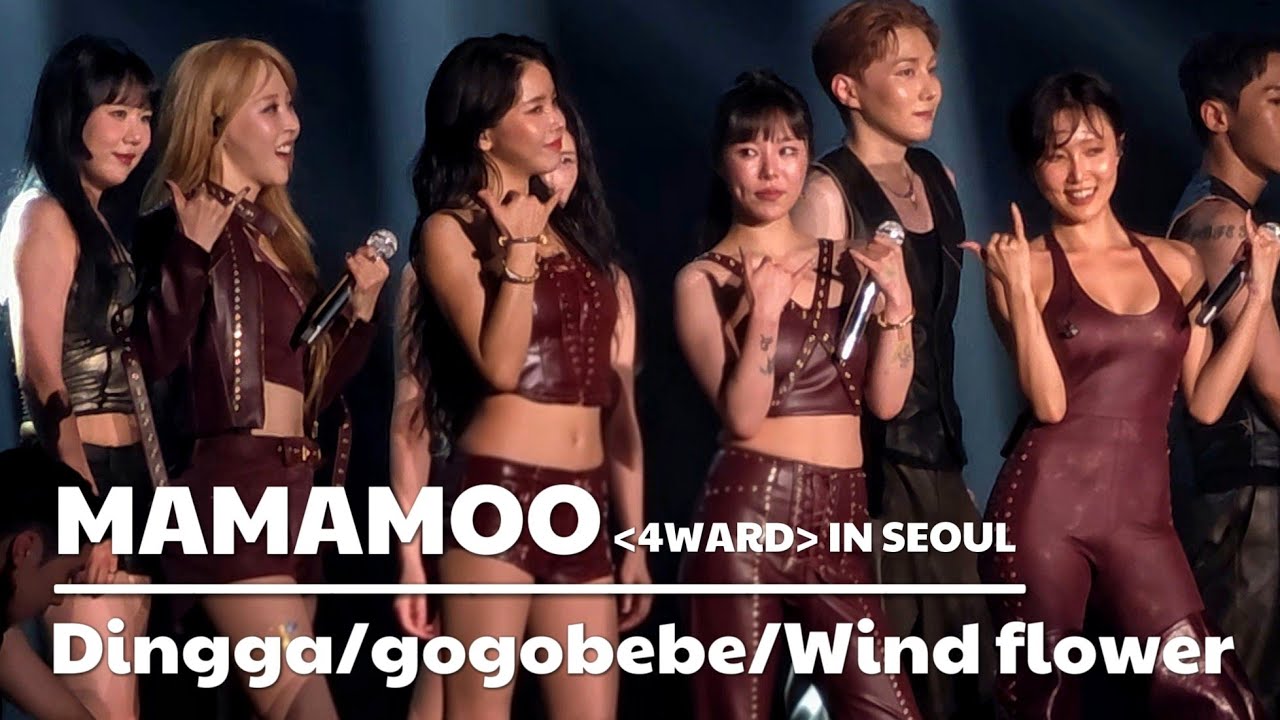 MAMAMOO(마마무) - Dingga + gogobebe + Wind flower 