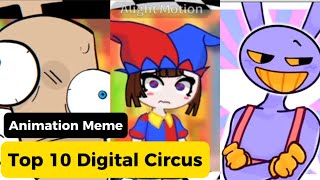 ✨🎪 Top 10 The Amazing Digital Circus Animation Meme 🎪✨