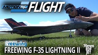 Freewing F-35 Lightning II - Grass Ops Flight Review - Motion RC