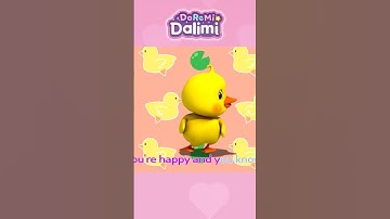 Thumbnail of Doremi Dalimi | NurseryRhyme | If you're happy | Song | Kids | Animation | Shorts